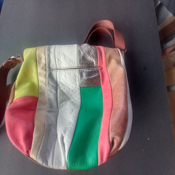 cool Vintage  THE SAK  leather patchwork purse - Picture 6 of 8